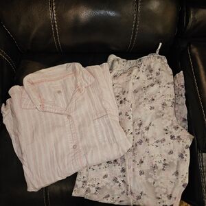 Victorias Secret Pants And Long Sleeved Top Size L